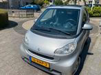 Smart ForTwo 1.0 52KW Cabrio MHD AUT 2011 Grijs, Auto's, Smart, Automaat, Metallic lak, Zwart, 755 kg