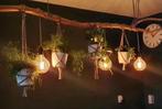 Hang lamp met plantenhangers, Huis en Inrichting, Lampen | Hanglampen, Ophalen, 50 tot 75 cm