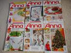 6 x Anna burda 2005 nr. 4 6 7 8 11 12 samen € 9,00, Ophalen of Verzenden, Gebruikt, Breien of Haken, Patroon of Boek