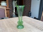 Annagroen prachtig vaasje, Antiek en Kunst, Antiek | Glas en Kristal, Ophalen of Verzenden
