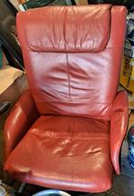 Fauteuil bordeaux rood, Ophalen, Gebruikt