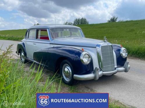 Mercedes 300 Adenauer 1953 | Route 66 auctions, Auto's, Oldtimers, Bedrijf, Te koop, Mercedes-Benz, Benzine, Coupé, Handgeschakeld