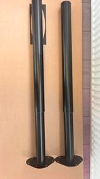 2x DURALINE Meubelpoot Tess Hornbach 70-110cm Zwart, Ophalen, Tafelpoot, Minder dan 50 cm, 50 tot 100 cm