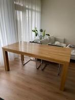 vintage eettafel retro tafel, Ophalen, Gebruikt, 50 tot 100 cm, 150 tot 200 cm