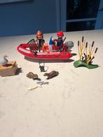 Playmobil set 5559 rubberboot met stropers!, Kinderen en Baby's, Ophalen of Verzenden, Zo goed als nieuw
