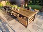 Gratis tuintafel acaciahout, Ophalen, Gebruikt, Rechthoekig, Hout