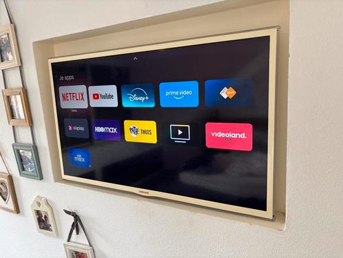 Mooie witte smart tv samsung 32inch, Audio, Tv en Foto, Televisies, Gebruikt, LCD, 80 tot 100 cm, Samsung, 50 Hz, Smart TV, Ophalen
