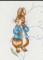 borduurpatroon Beatrix Potter groeimeter en kabouters, Ophalen of Verzenden, Zo goed als nieuw, Handborduren, Patroon