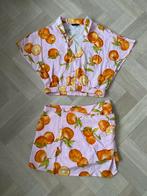 Zara Co-ord Set Sinaasappels Roze/Oranje, Kostuum of Pak, Zara, Ophalen of Verzenden, Zo goed als nieuw
