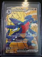 Pokemon Destined Rivals kaart Cynthia’s Garchomp 215/182 EX, Ophalen of Verzenden, Zo goed als nieuw, Losse kaart