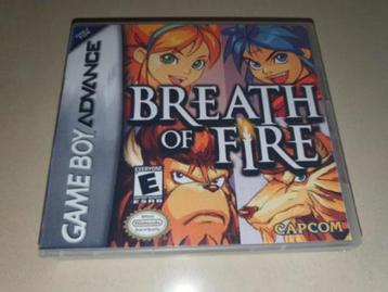 Breath of Fire Game Boy Advance GBA Game Case beschikbaar voor biedingen