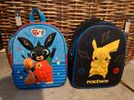 Schooltas Bing en Pikachu, Overige merken, Gebruikt, Minder dan 30 cm, Ophalen of Verzenden