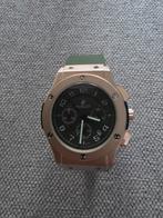 Nieuw Sportief Quartz Polshorloge - Groen/Rosegoud, Kleding | Heren, Overige Herenkleding, Ophalen of Verzenden, Nieuw