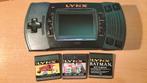 Atari Lynx met hoes en Games, Spelcomputers en Games, Zo goed als nieuw, Met 1 controller, Atari Lynx, Ophalen