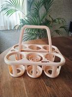 Vintage Curver Flessenhouder - beige, Ophalen of Verzenden, Gebruikt