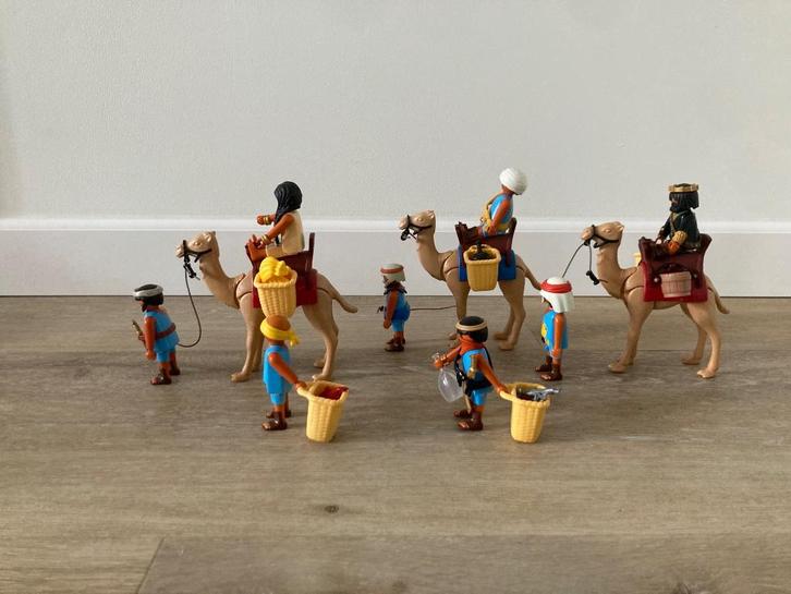 Playmobil Egypte Custom made karavaan, Kinderen en Baby's, Speelgoed | Playmobil, Zo goed als nieuw, Complete set, Ophalen of Verzenden