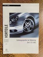 Product informatie brochure Mercedes-Benz E 55 AMG W211 2002, Boeken, Nieuw, Mercedes-Benz, Mercedes, Ophalen of Verzenden