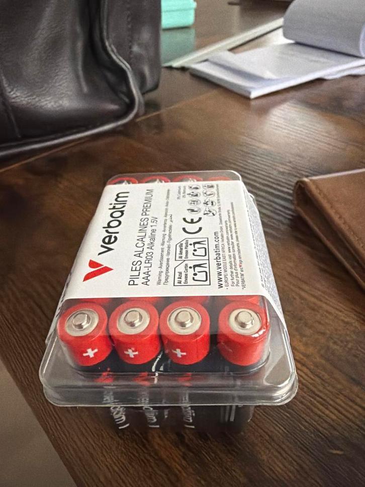 Verbatim AAA Batterijen - Nieuw!, Audio, Tv en Foto, Accu's en Batterijen, Nieuw, Ophalen