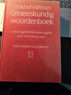 Pinkhof-Hilfman Geneeskundig woordenboek. 1984, HBO, M.M. Hilfman, Beta, Ophalen