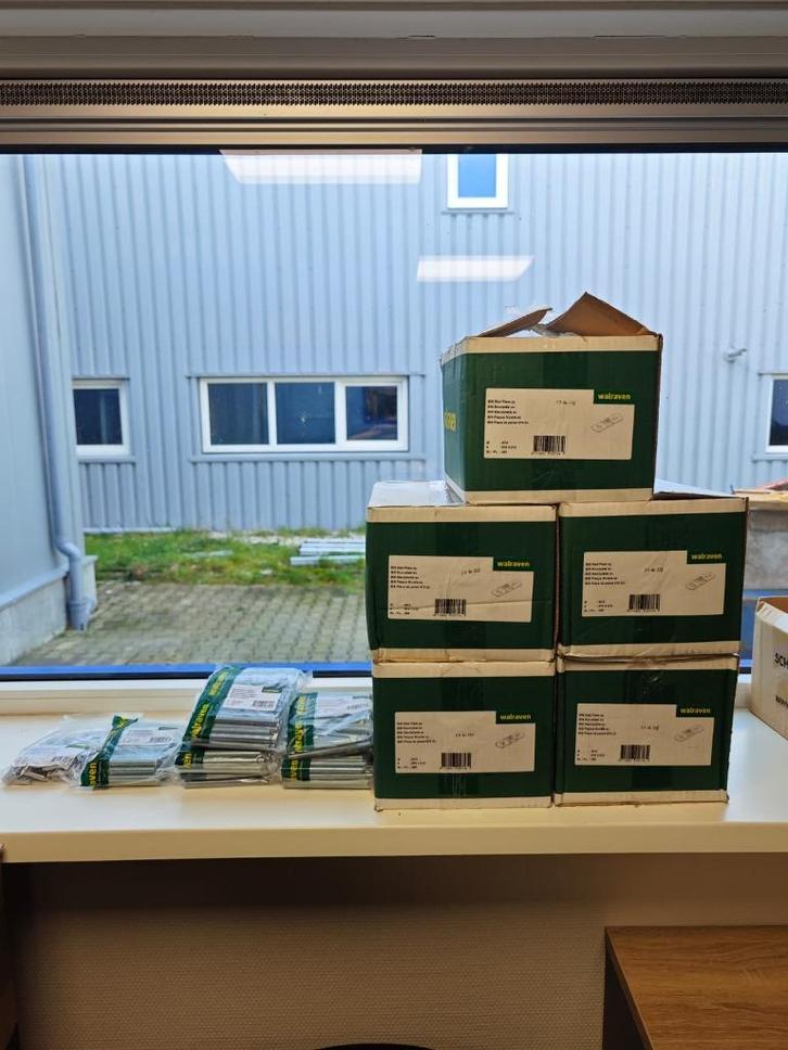 Walraven M8 M10 Draadeinden / Muurplaten / Schuifmoeren, Doe-het-zelf en Verbouw, IJzerwaren en Bevestigingsmiddelen, Nieuw, Overige typen