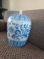 Chinese gemberpot, 34 cm hoog, omtrek 63 cm., Antiek en Kunst, Ophalen of Verzenden