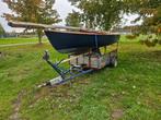 Zeilboot inclusief trailer, Watersport en Boten, Ophalen of Verzenden, Zo goed als nieuw, Minder dan 15 m²