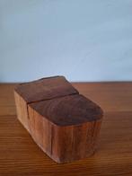 Natuurlijke houten kaartenhouder, Ophalen of Verzenden, Zo goed als nieuw