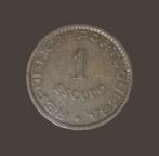 1 escudo Portugal 1957, Postzegels en Munten, Munten | Europa | Euromunten, Ophalen of Verzenden