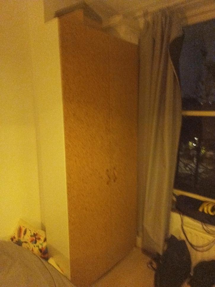 Ikea Pax Kast 50x229cm - Kurken Deuren, Huis en Inrichting, Kasten | Kledingkasten, Gebruikt, 200 cm of meer, 50 tot 100 cm, 50 tot 75 cm