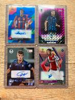 4 nette kaarten van Topps numbered en/of met auto, Ophalen of Verzenden, Zo goed als nieuw, Meerdere plaatjes