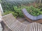 Houten ligstoelen voor in de tuin, Ophalen, Gebruikt, Hout