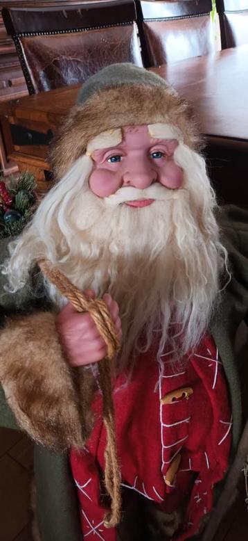 Kerstman luxe zware kwaliteit 90cm beschikbaar voor biedingen