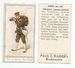 GEZOCHT 12 militaire plaatjes uitgegeven door P. C. KAISER, Ophalen of Verzenden, Gelezen, Plaatjesalbum