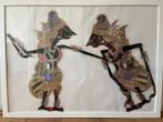 Wayang traditional javanese puppet theatre, Antiek en Kunst, Kunst | Tekeningen en Foto's, Ophalen