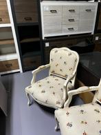 Lodewijk fauteuil (met bloemen print), Ophalen, Hout, Overige kleuren, Nieuw