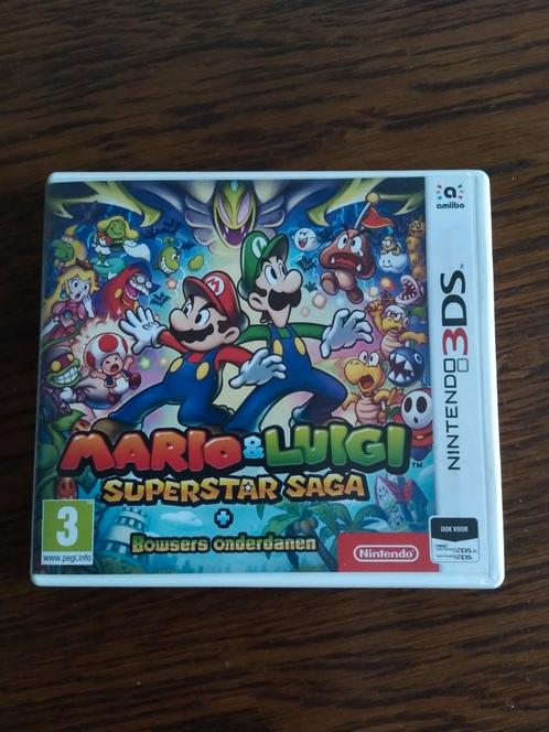 3DS - Mario & Luigi: Superstar Saga, Spelcomputers en Games, Games | Nintendo 2DS en 3DS, Zo goed als nieuw, Role Playing Game (Rpg)