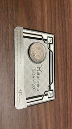 Coincard wilhelmina deluxe 1905, Postzegels en Munten, Munten | Nederland, ½ gulden, Zilver, Ophalen of Verzenden, Koningin Wilhelmina