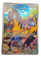 Pokemon Kaart Iono's Kilowattrel (JTG 163) TOPPER, Ophalen of Verzenden, Zo goed als nieuw, Losse kaart