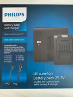 Philips- batterij en oplader 25.2v, Audio, Tv en Foto, Accu's en Batterijen, Ophalen of Verzenden, Nieuw, Oplaadbaar