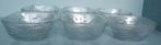 6 dessertschaaltjes, Huis en Inrichting, Keuken | Servies, Ophalen of Verzenden, Gebruikt, Glas, Overige stijlen