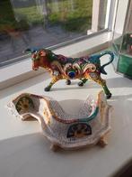 Gaudi Bank & Stier Decoratie Set, Antiek en Kunst, Ophalen of Verzenden