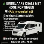 ☆Eindejaars korting op alle campers + Gratis Starterspakke, Overige merken, Bedrijf, Diesel