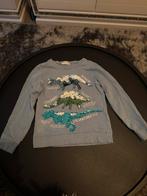 Jongenstrui met omkeerbare pailletten maat 122/128, Gebruikt, Jongen of Meisje, Trui of Vest, H&M