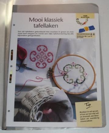  	 Map met 22 borduur patronen 132113 beschikbaar voor biedingen