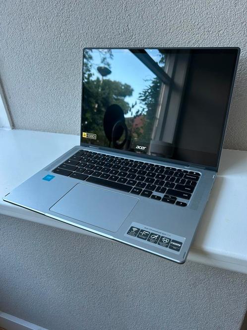 Acer Chrome Spin 314, Computers en Software, Chromebooks, Zo goed als nieuw, 14 inch, 8 GB, 128 GB, Qwerty, Touchscreen, Ophalen