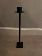 Gietijzeren Kaarsenhouder - Stijlvol & Robuust, Huis en Inrichting, Woonaccessoires | Kandelaars en Kaarsen, 25 tot 50 cm, Zwart