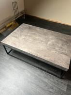 Industriële salontafel betonlook, Huis en Inrichting, Tafels | Salontafels, Ophalen, Gebruikt, 100 tot 150 cm, 50 tot 100 cm