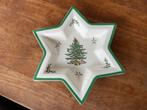 Spode christmas tree kerst schaal, Ophalen of Verzenden, Wedgwood, Aardewerk, Schaal of Schalen