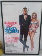 Ingelijste James Bond poster, Ophalen, Gebruikt