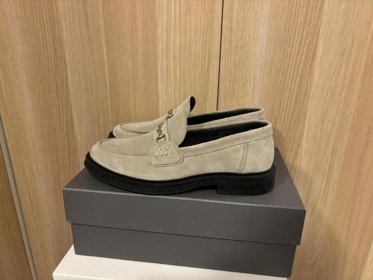 Filling Pieces suede loafers maat 43, Kleding | Heren, Schoenen, Zo goed als nieuw, Loafers, Bruin, Ophalen of Verzenden